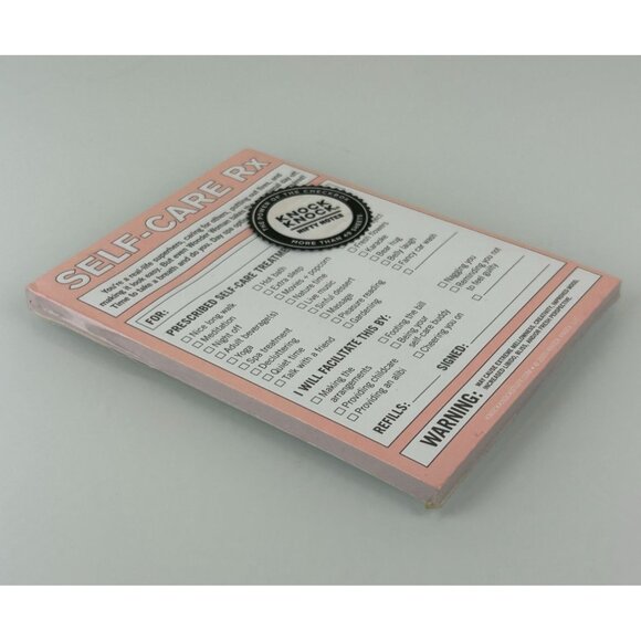 Knock Knock Nifty Notes Self-Care RX Notepad Women Pink Inspirational NEW Gift - Picture 9 of 9